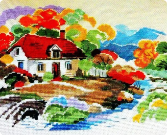 全新十字绣，尺寸60×60