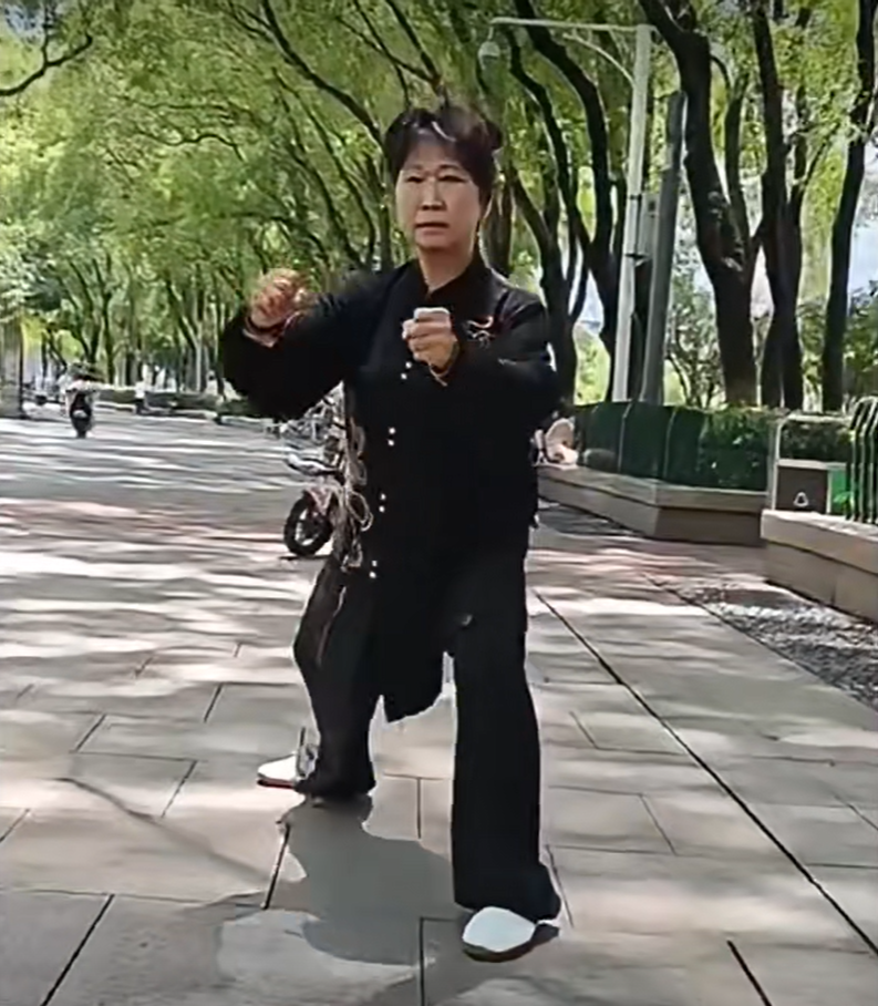 练武社区~王美玲~《陈氏太极拳十三式》